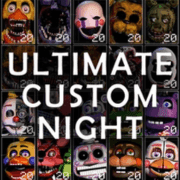 Five Nights at Freddy's: Ultimate Custom Night - Atmospheric Visual Novel Background | the-freakcircus.com