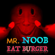 Mr Noob Eat Burger - Play on the-freakcircus.com
