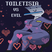 Toiletisia vs Evil - Atmospheric Visual Novel Background | the-freakcircus.com