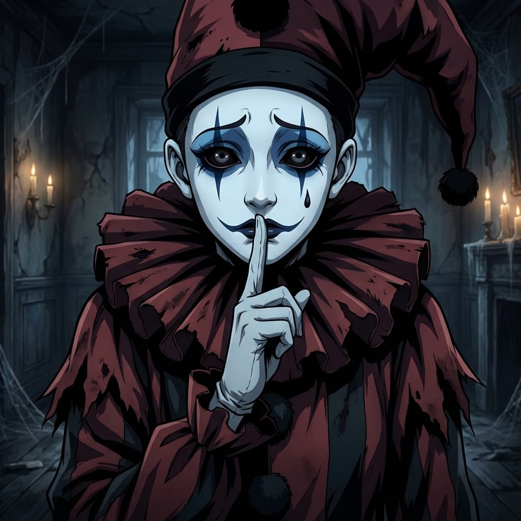 Pierrot the silent yandere clown