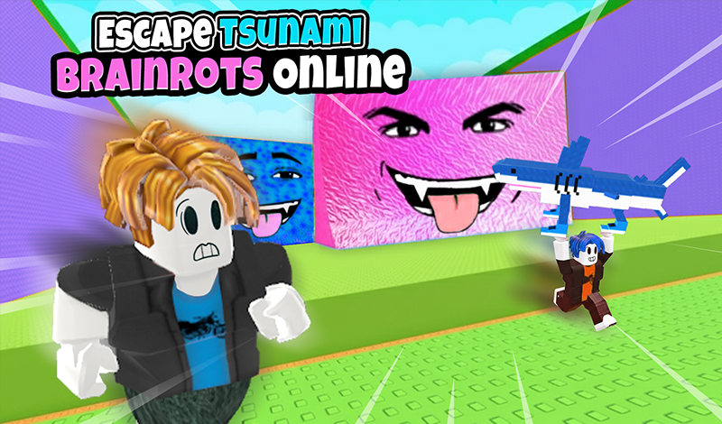Escape Tsunami Brainrots Online - Suggested Game on the-freakcircus.com